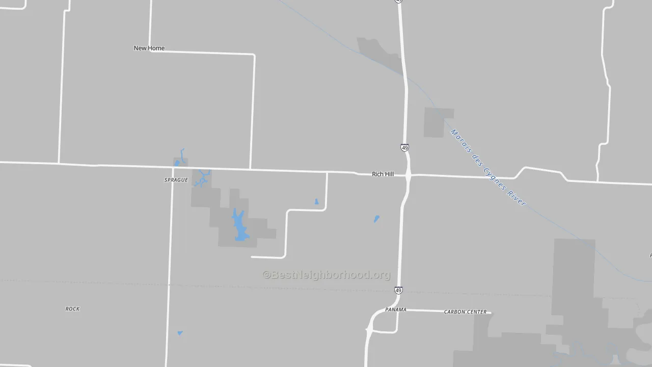 Transit Grade map of 64779, MO