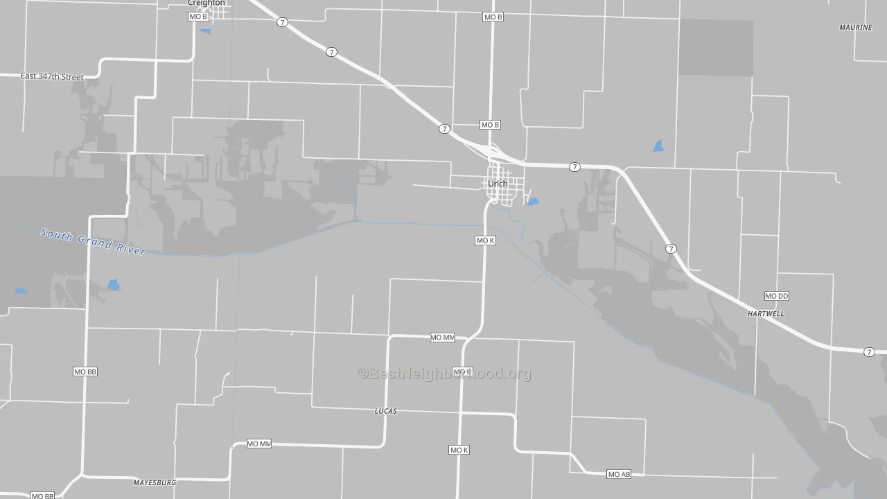 Transit Grade map of 64788, MO