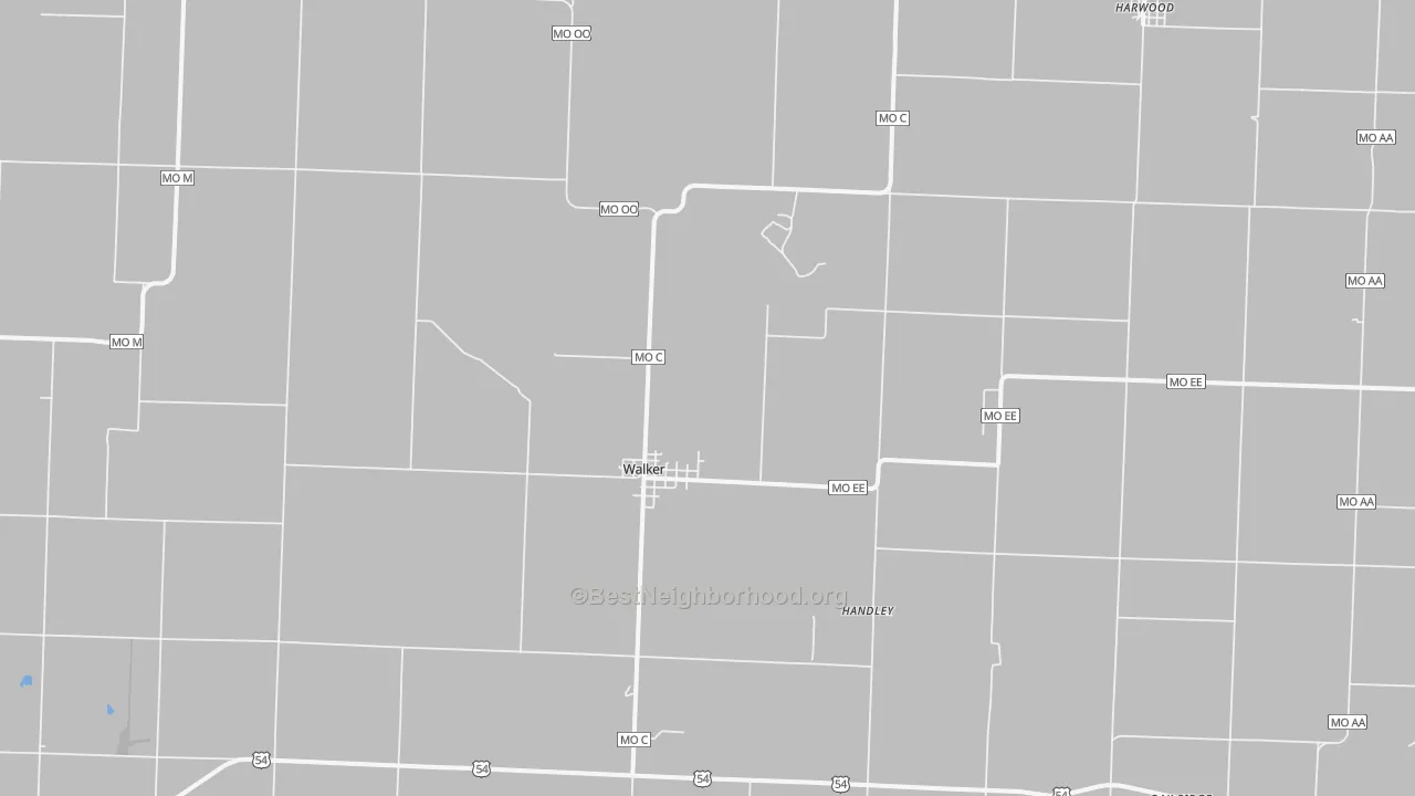 Transit Grade map of 64790, MO