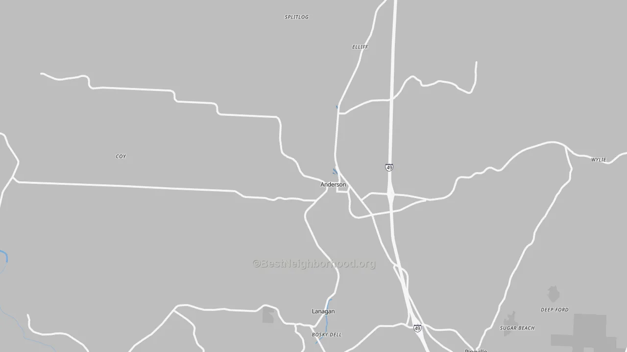 Transit Grade map of 64831, MO