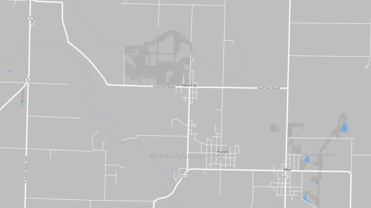 Transit Grade map of 64849, MO