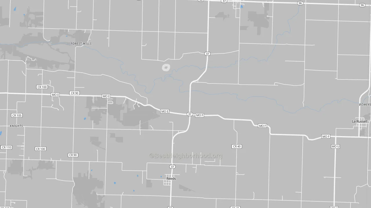 Transit Grade map of 64859, MO