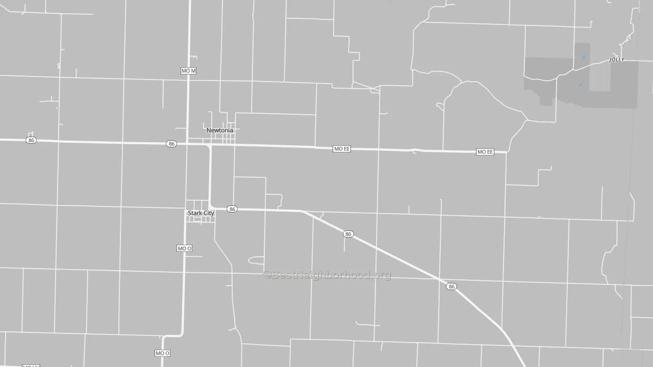 Transit Grade map of 64866, MO