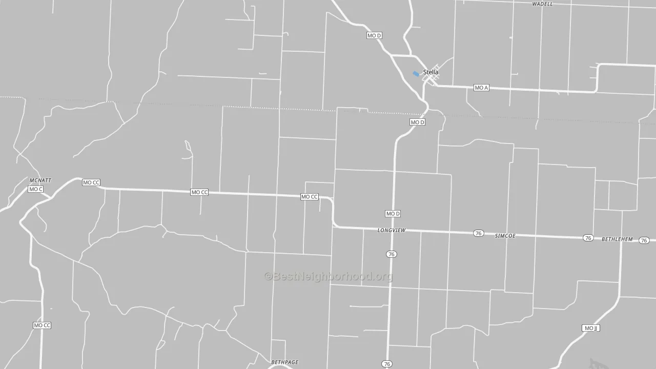 Transit Grade map of 64867, MO