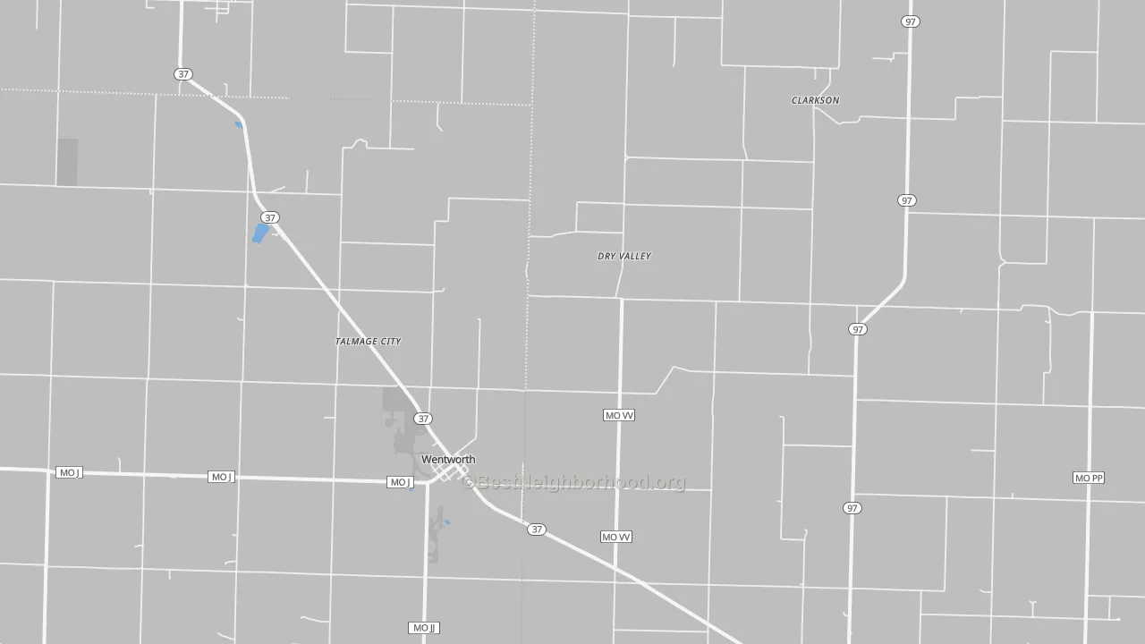 Transit Grade map of 64873, MO
