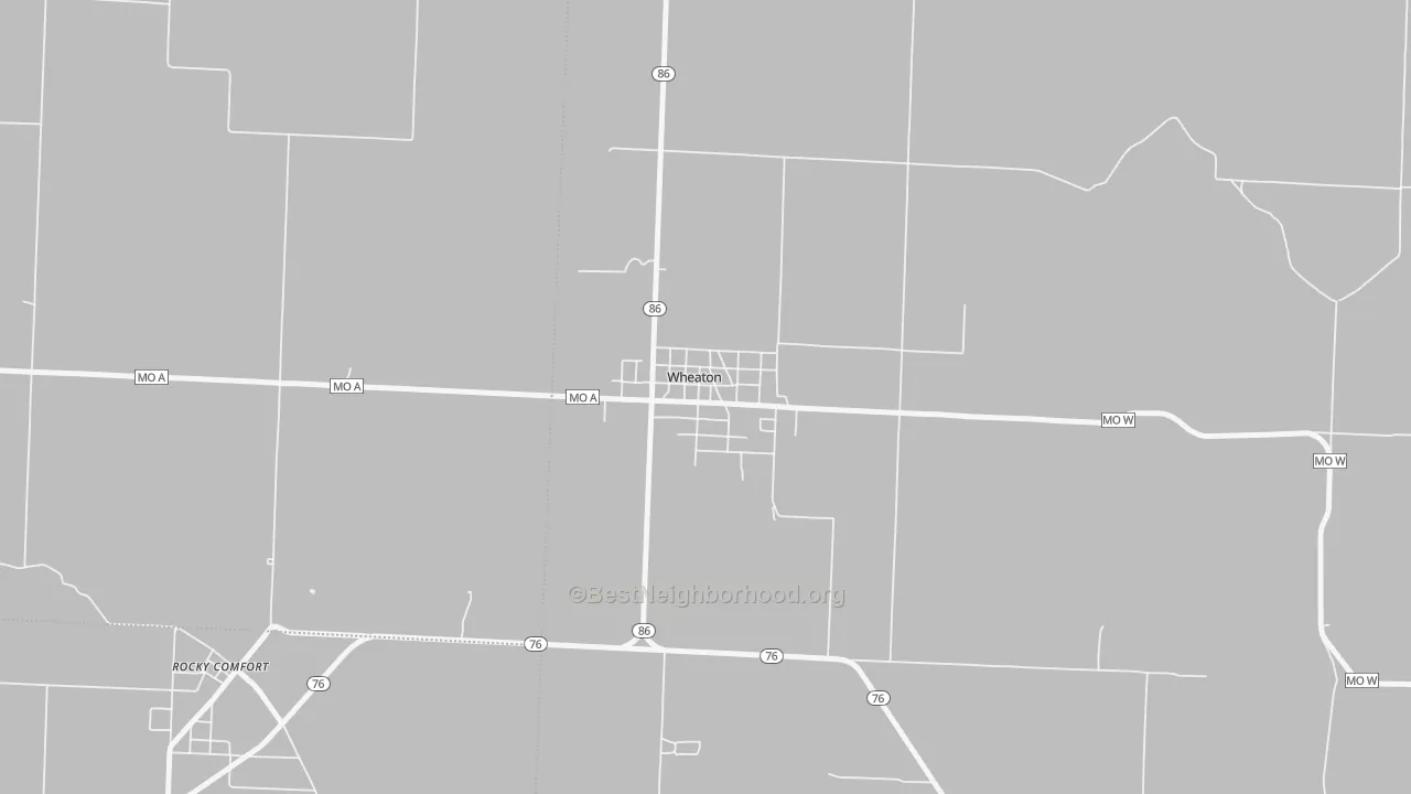 Transit Grade map of 64874, MO