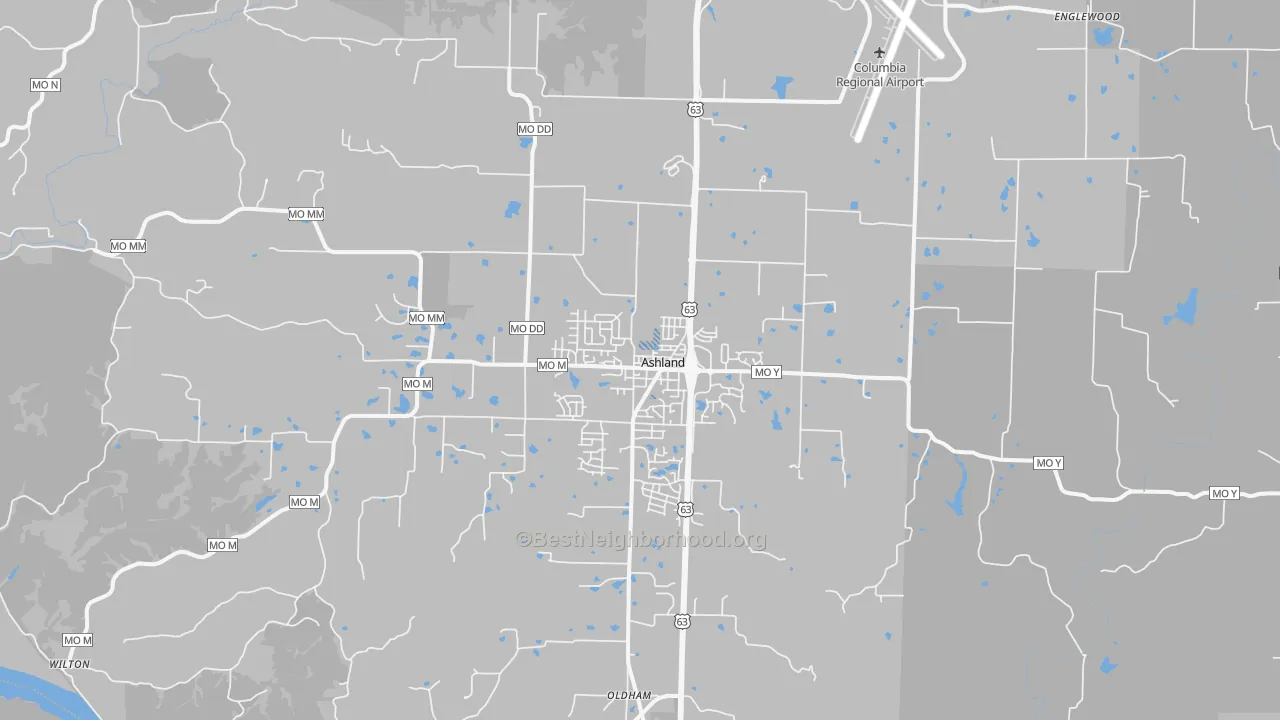 Transit Grade map of 65010, MO