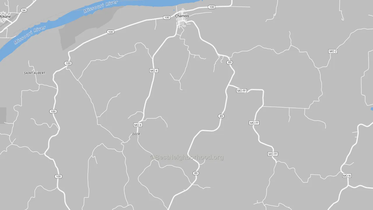 Transit Grade map of 65024, MO
