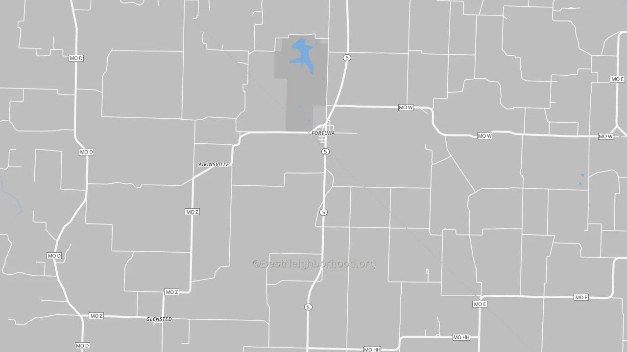 Transit Grade map of 65034, MO