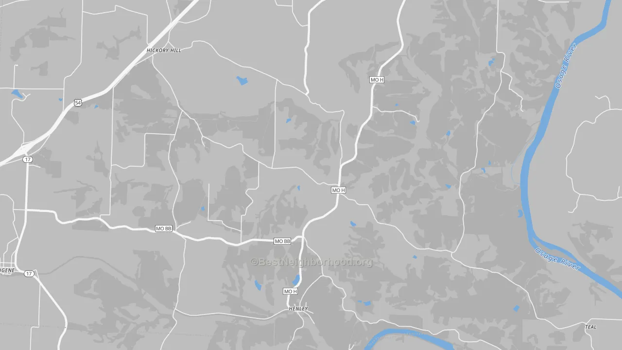 Transit Grade map of 65040, MO