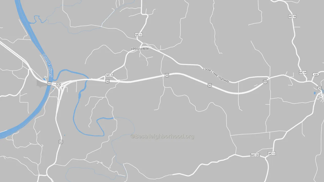Transit Grade map of 65054, MO