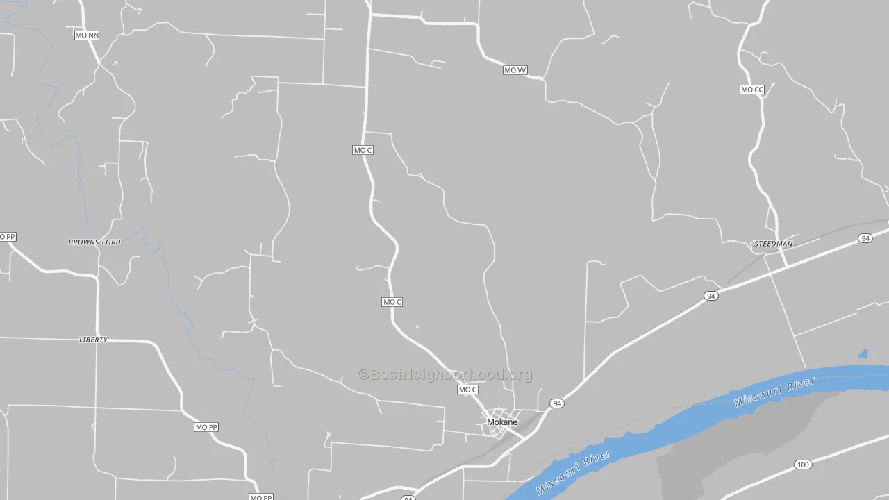 Transit Grade map of 65059, MO
