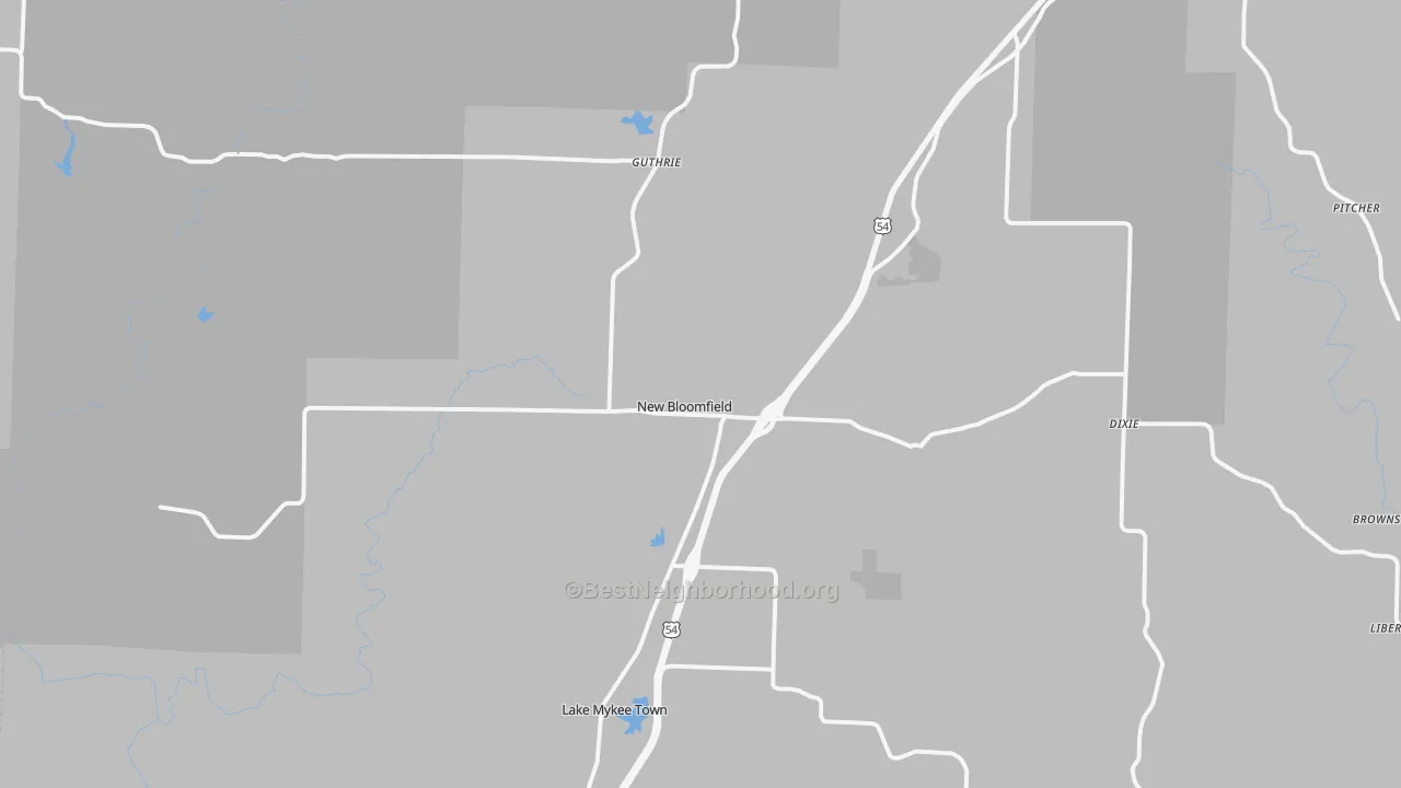 Transit Grade map of 65063, MO