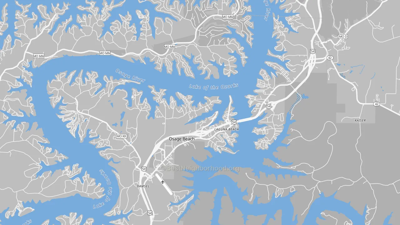 Transit Grade map of 65065, MO