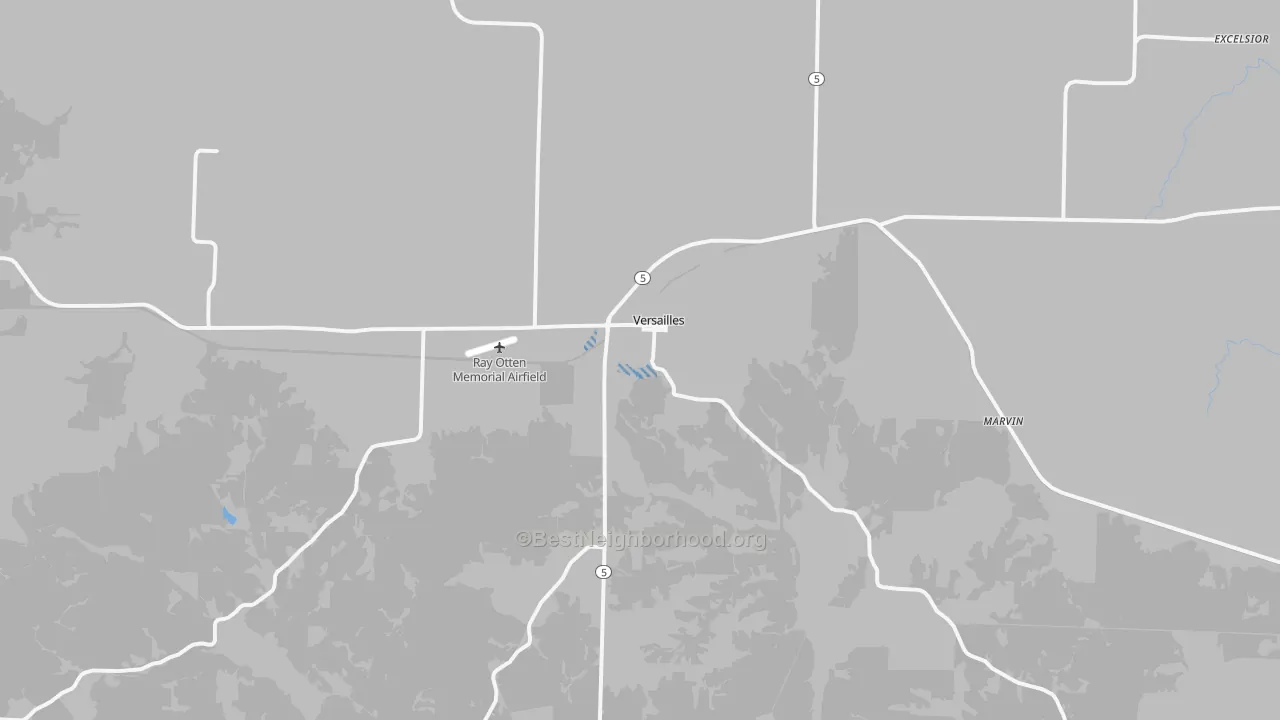 Transit Grade map of 65084, MO