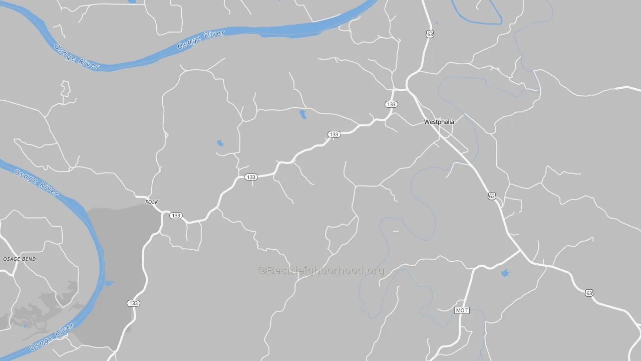 Transit Grade map of 65085, MO
