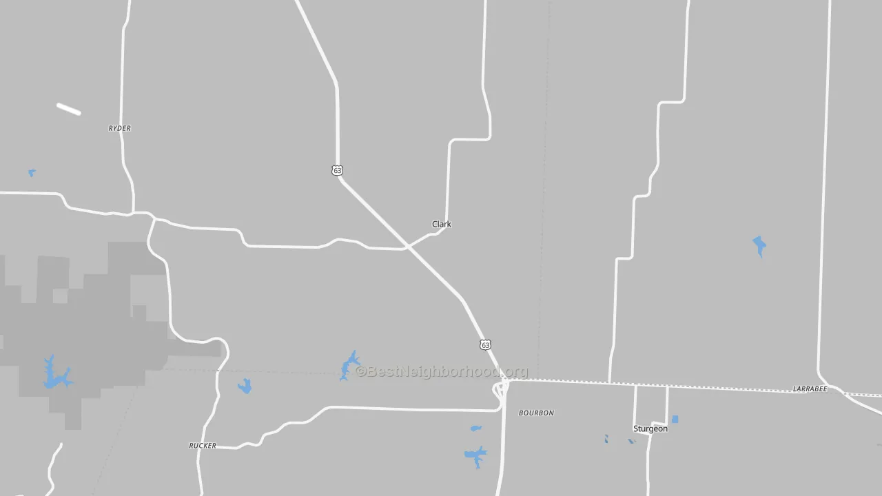 Transit Grade map of 65243, MO