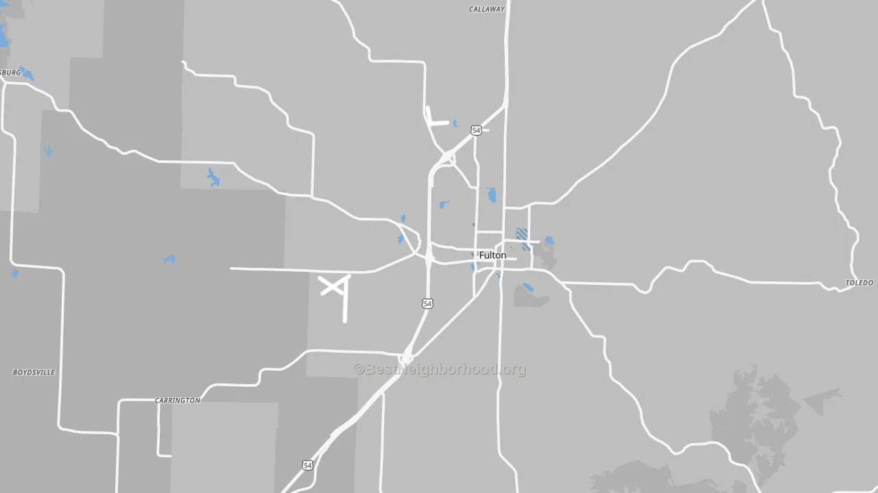 Transit Grade map of 65251, MO
