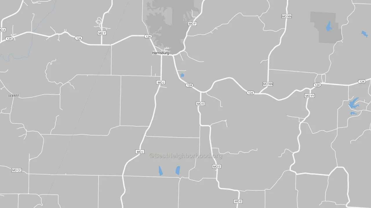Transit Grade map of 65256, MO