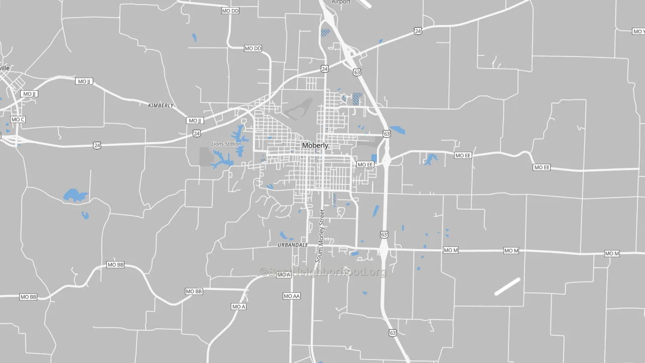 Transit Grade map of 65270, MO