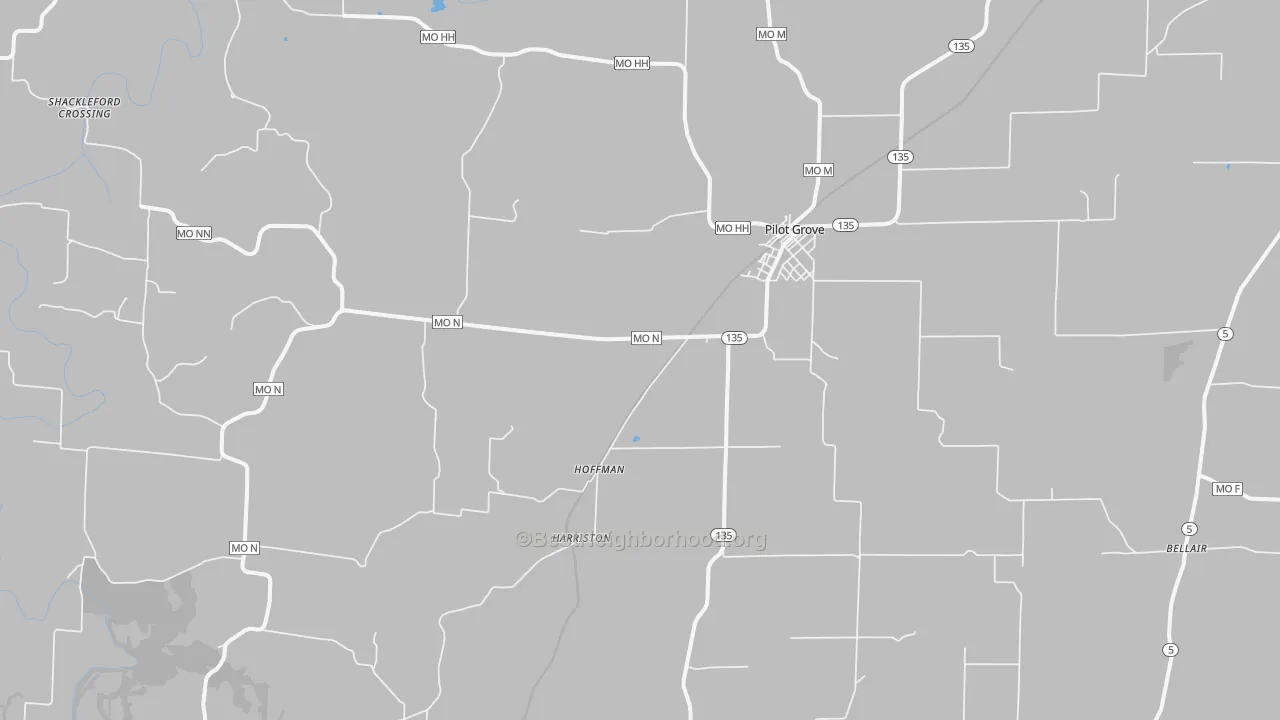 Transit Grade map of 65276, MO