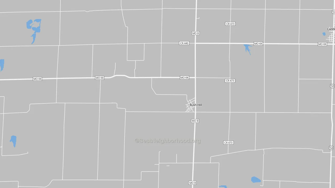 Transit Grade map of 65280, MO