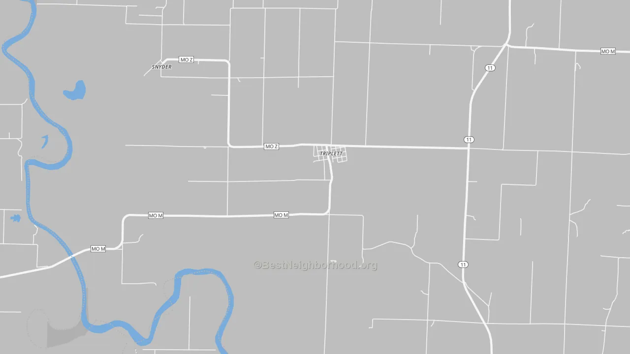Transit Grade map of 65286, MO