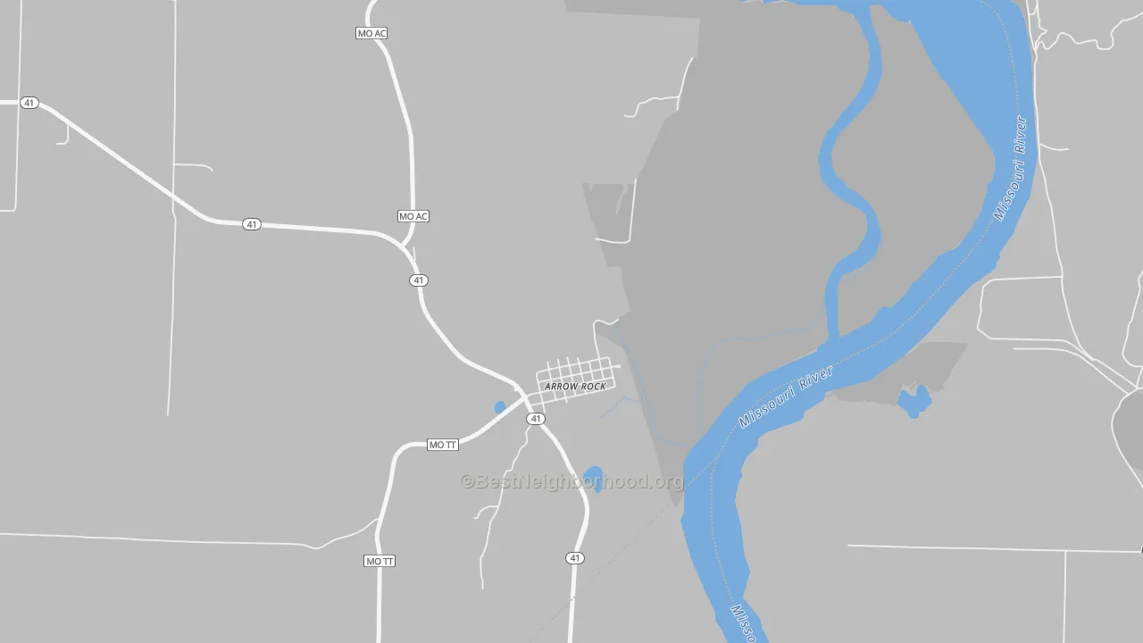 Transit Grade map of 65320, MO