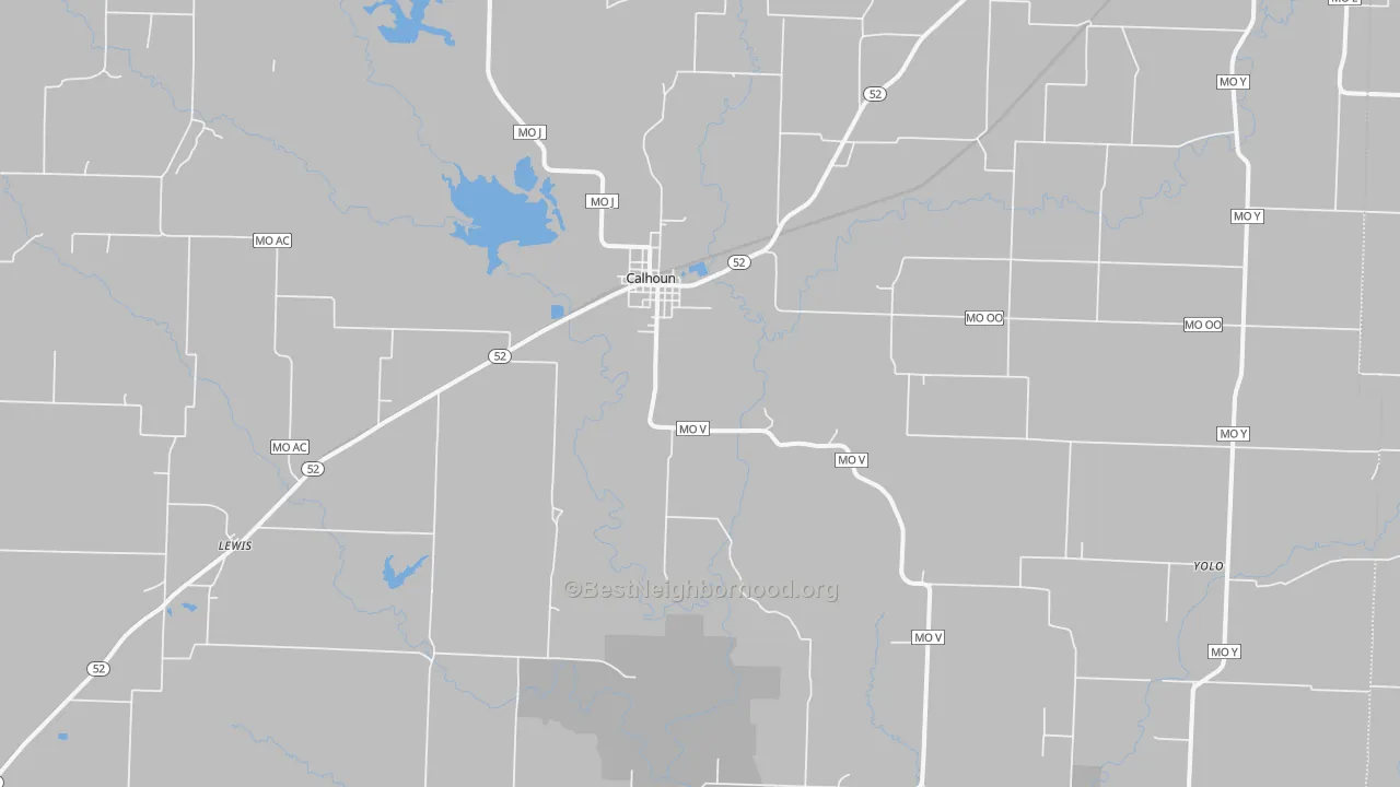 Transit Grade map of 65323, MO