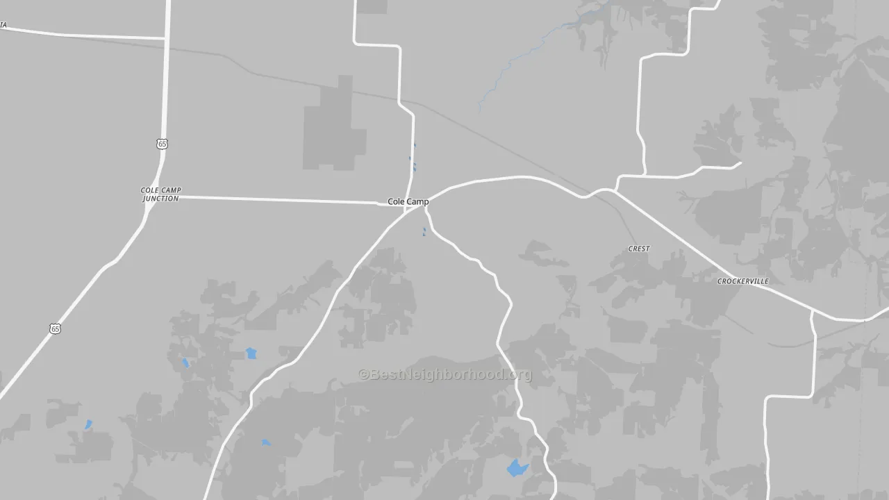 Transit Grade map of 65325, MO