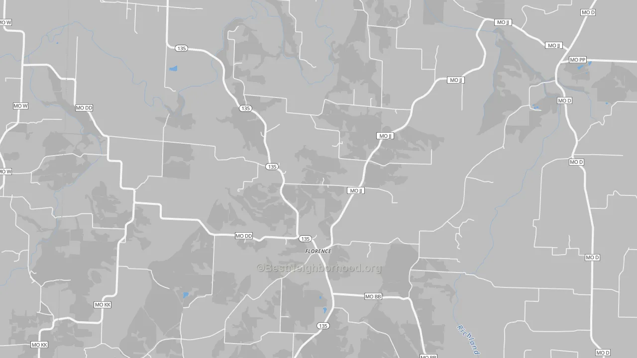 Transit Grade map of 65329, MO