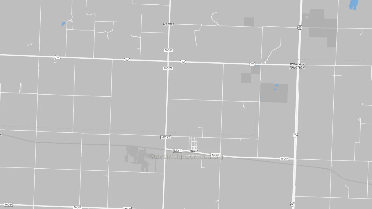 Transit Grade map of 65335, MO