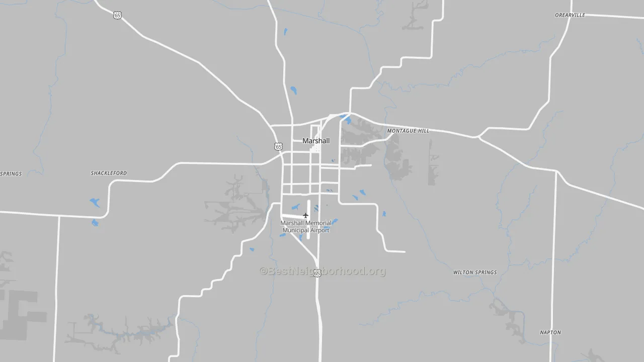 Transit Grade map of 65340, MO