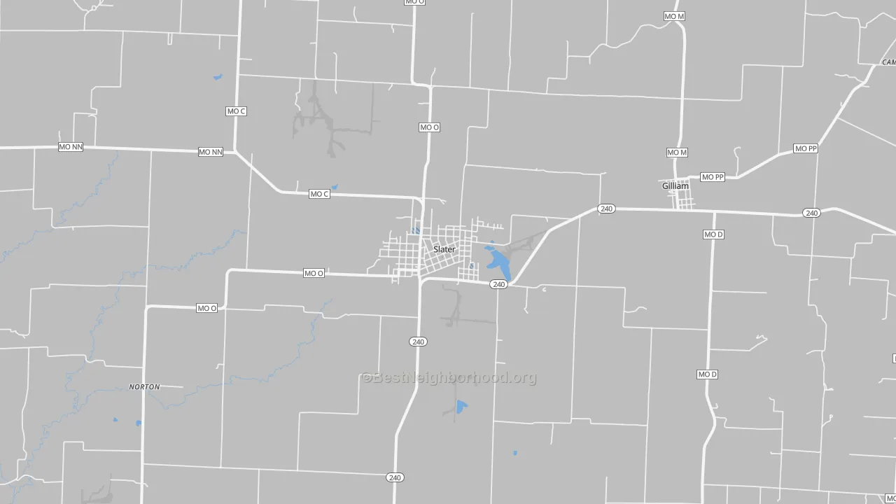 Transit Grade map of 65349, MO