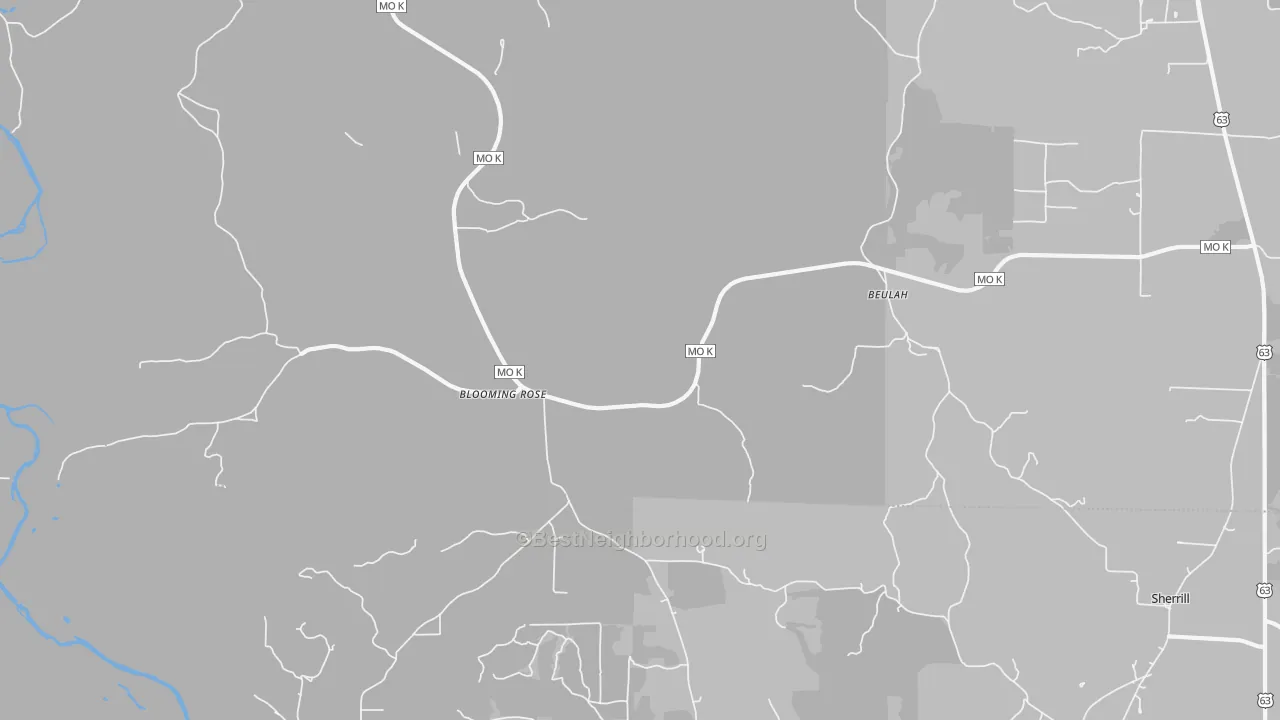 Transit Grade map of 65436, MO