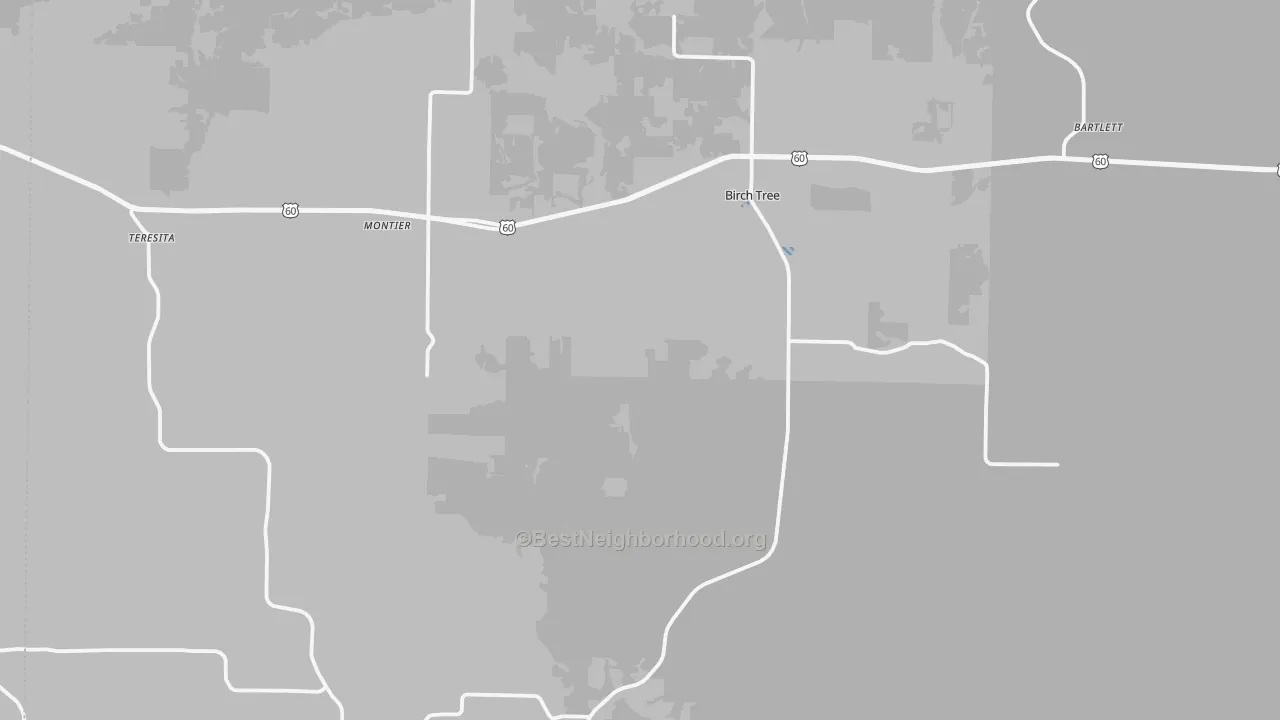 Transit Grade map of 65438, MO