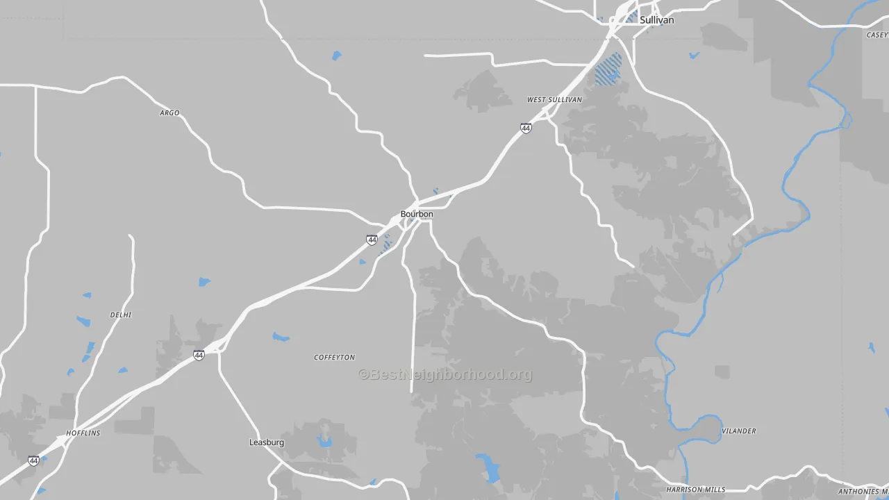 Transit Grade map of 65441, MO