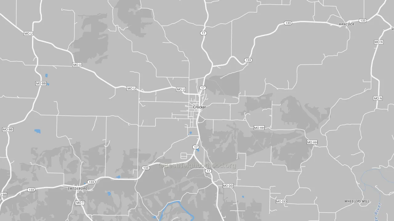 Transit Grade map of 65452, MO