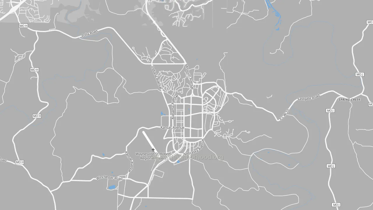 Transit Grade map of 65473, MO
