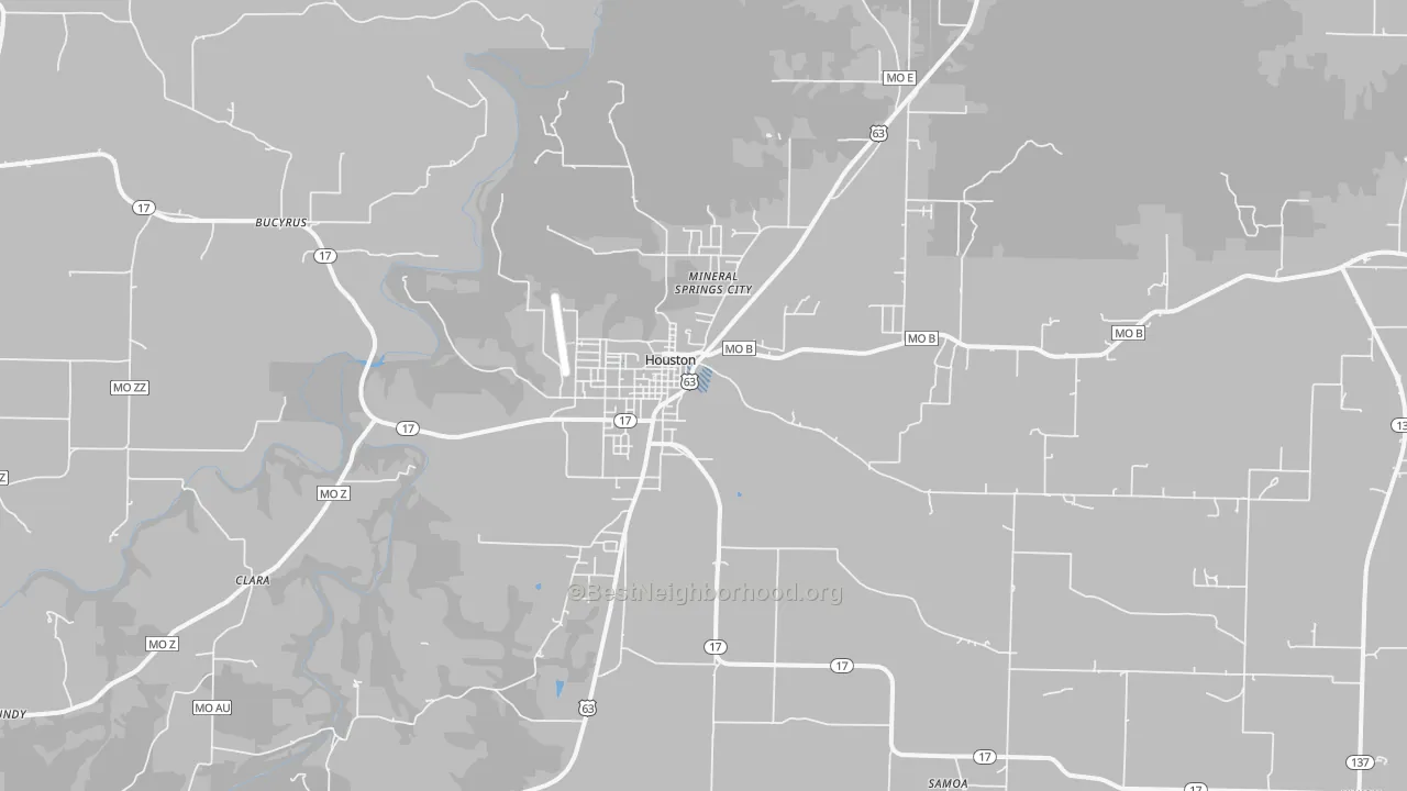 Transit Grade map of 65483, MO