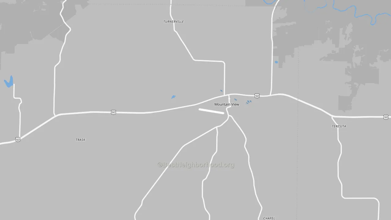 Transit Grade map of 65548, MO