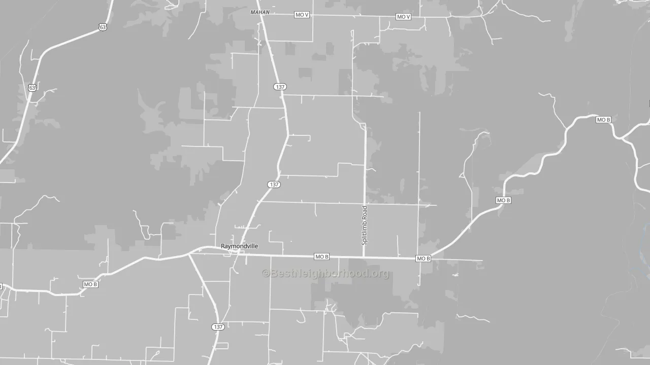 Transit Grade map of 65555, MO