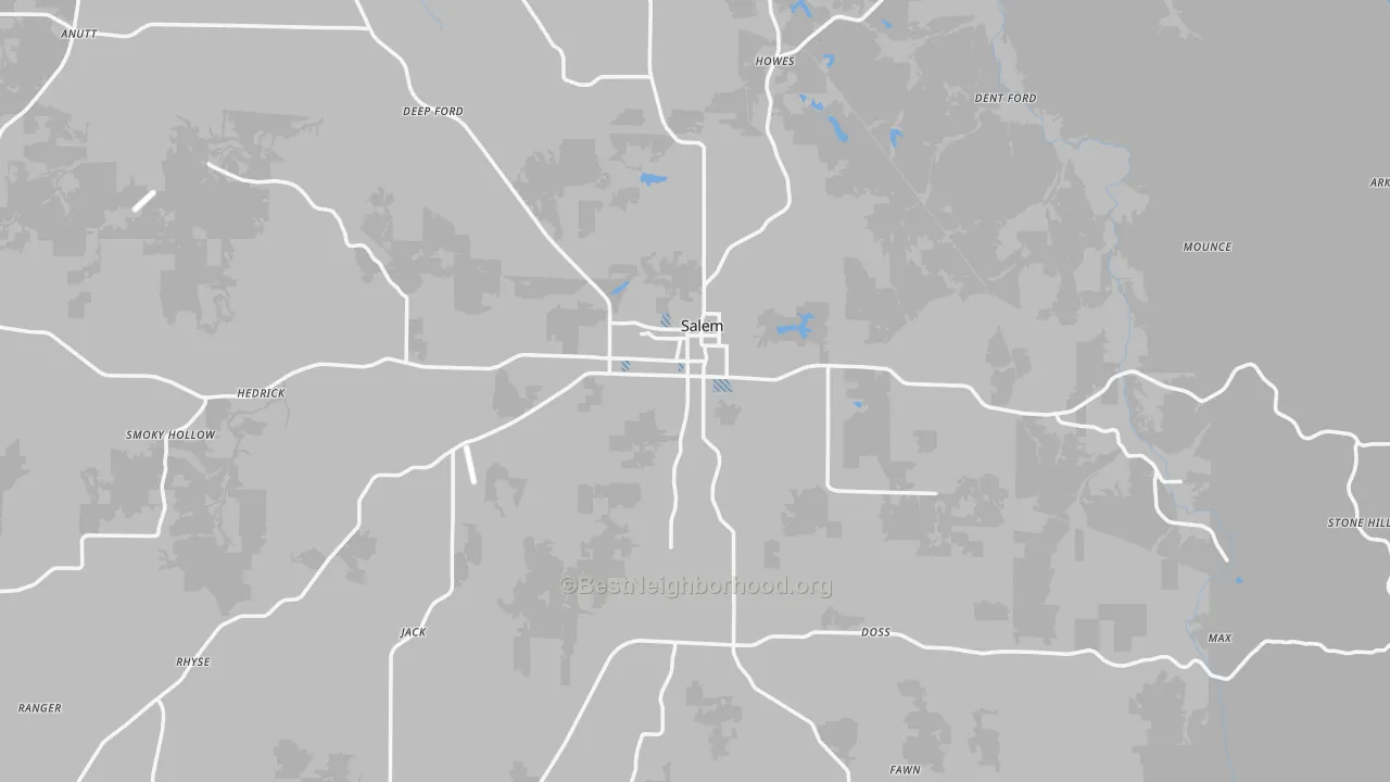 Transit Grade map of 65560, MO