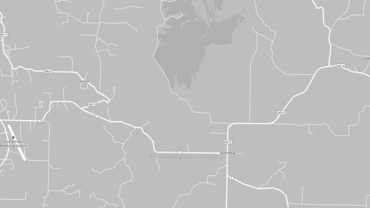 Transit Grade map of 65591, MO