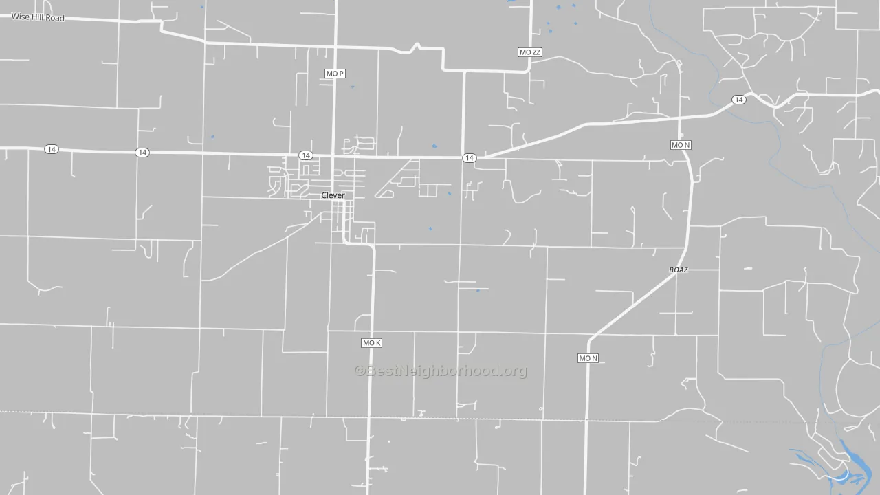 Transit Grade map of 65631, MO
