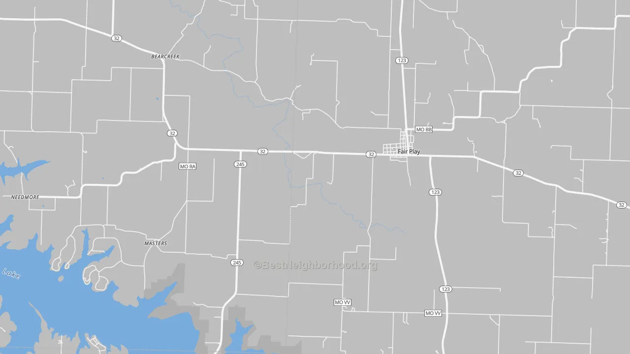Transit Grade map of 65649, MO