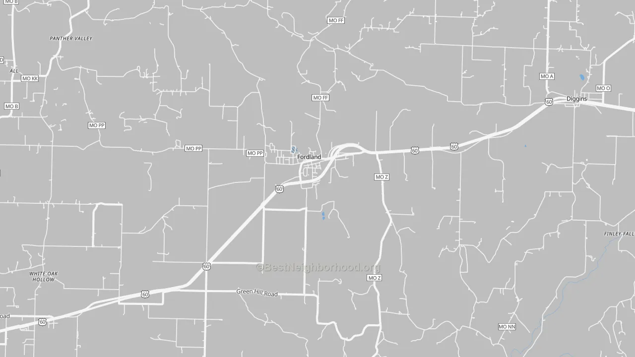 Transit Grade map of 65652, MO