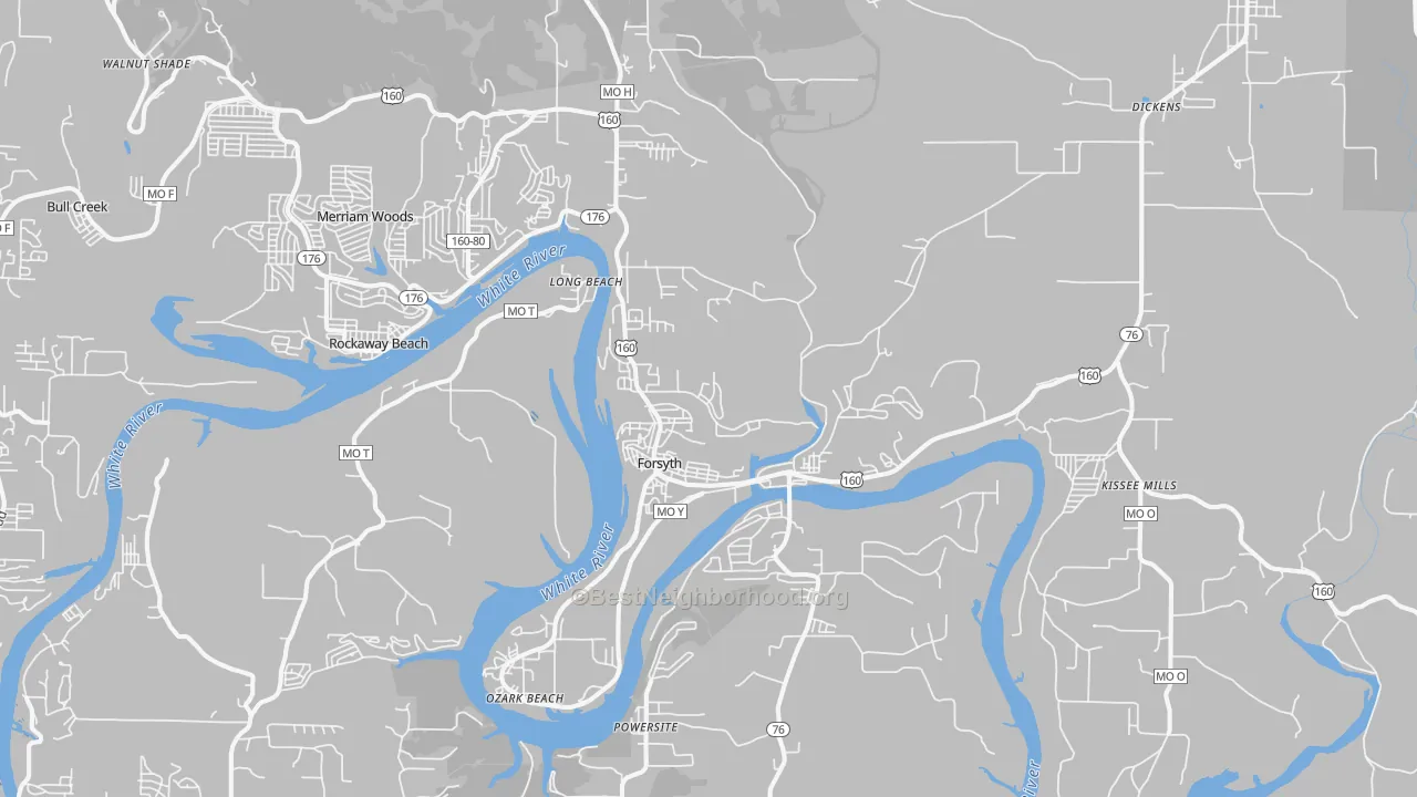 Transit Grade map of 65653, MO