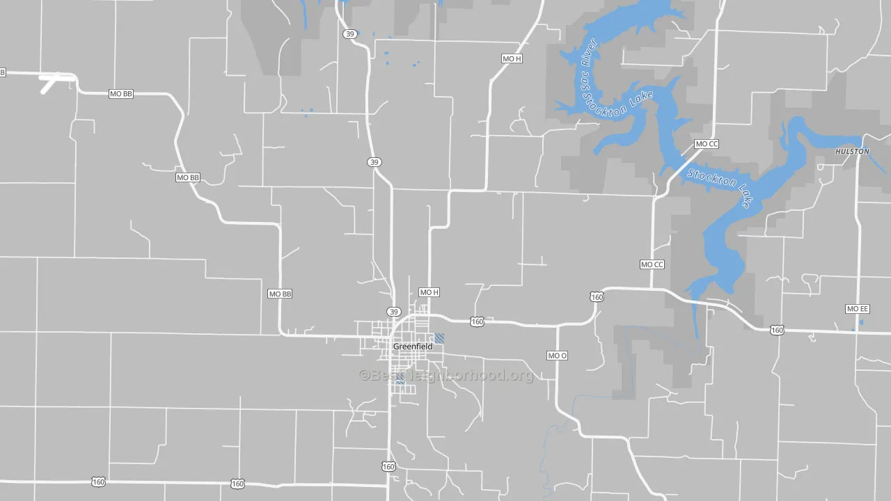 Transit Grade map of 65661, MO