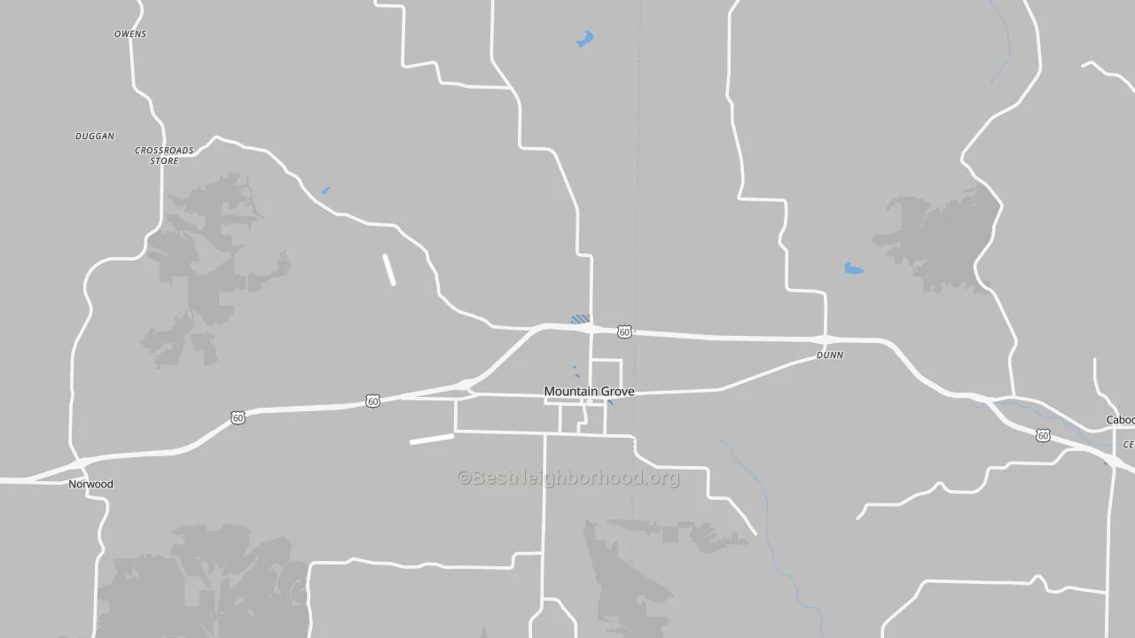 Transit Grade map of 65711, MO